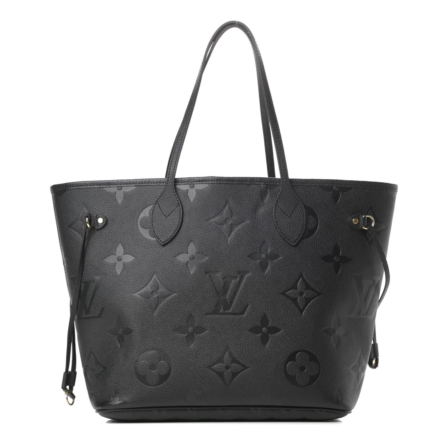Louis Vuitton Empreinte Monogram Giant Neverfull MM Black 1 of 10