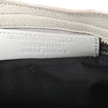 Balenciaga Chevre Gold Metallic Edge Hardware Mini City Gris Perle 7 of 19