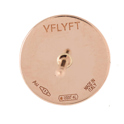 Bulgari 18K Rose Gold Diamond BVLGARI BVLGARI Stud Earrings 3 of 5