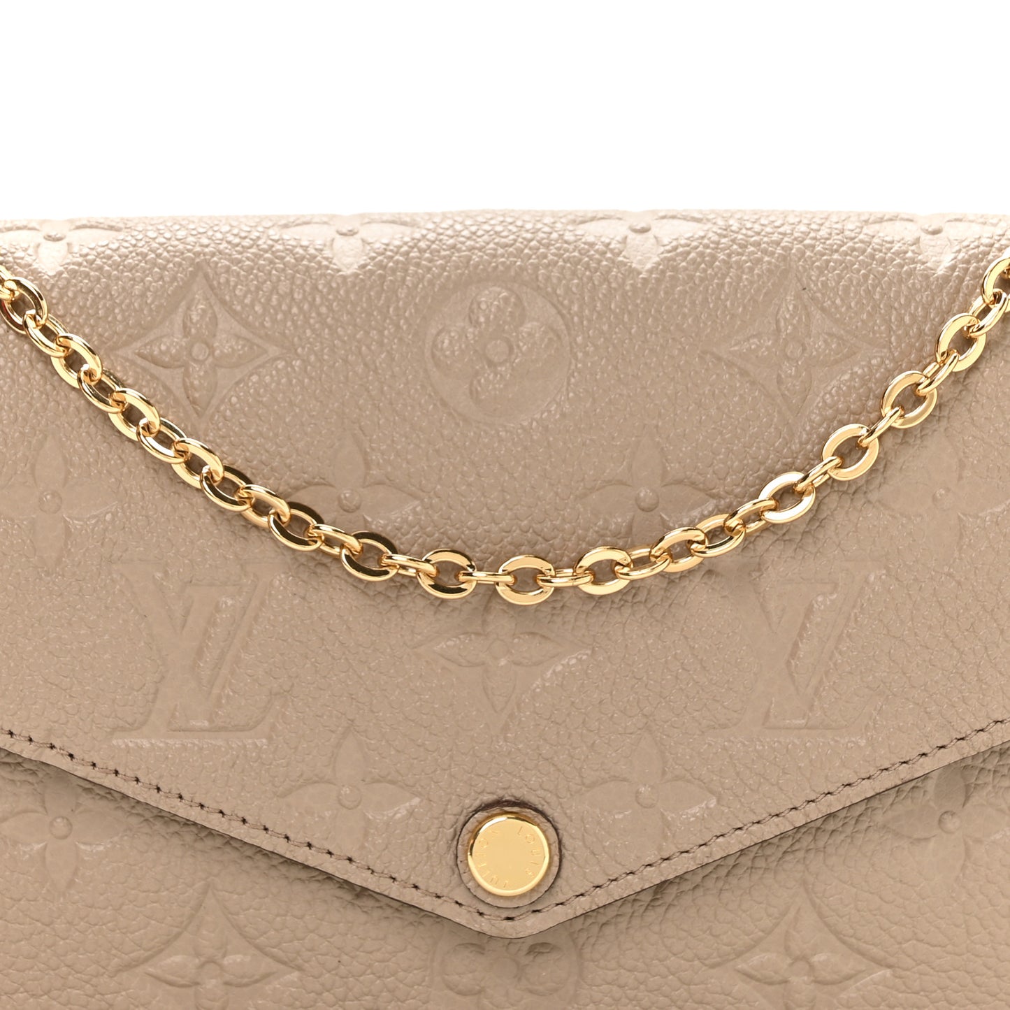 Empreinte Pochette Felicie Chain Wallet Tourterelle