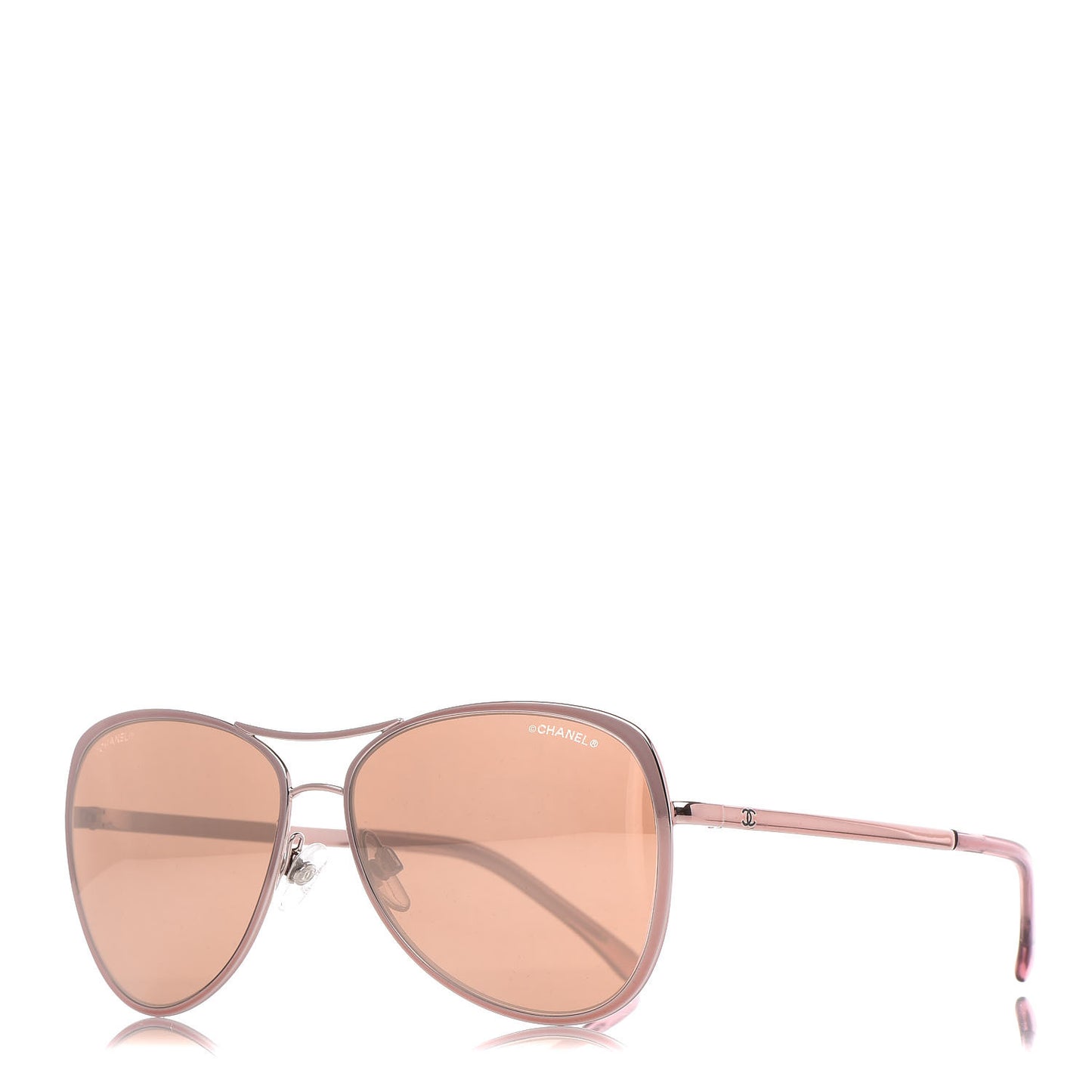 18K Pilot Summer Sunglasses 4223 Pink Gold