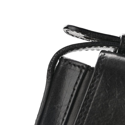 Mansur Gavriel Calfskin Flap Crossbody Bag Black 9 of 13
