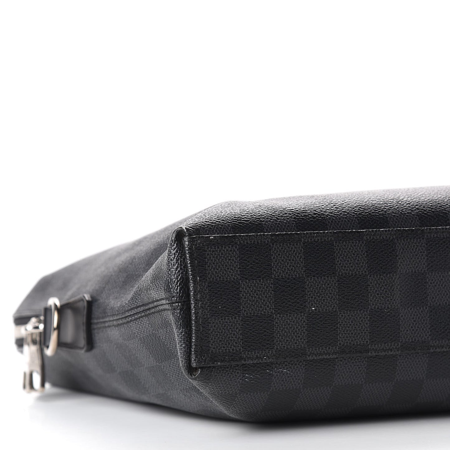 Damier Graphite Porte-Documents Jour