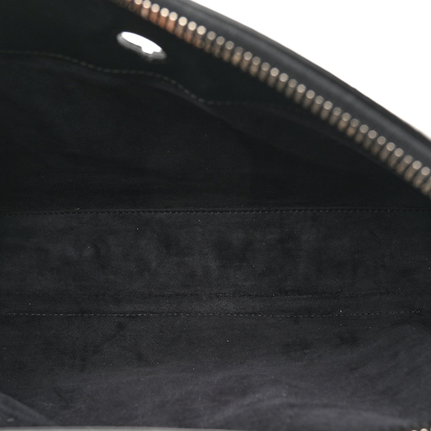 Fendi Vitello Baltico Dolce DotCom Satchel Black Blue Royal 5 of 16