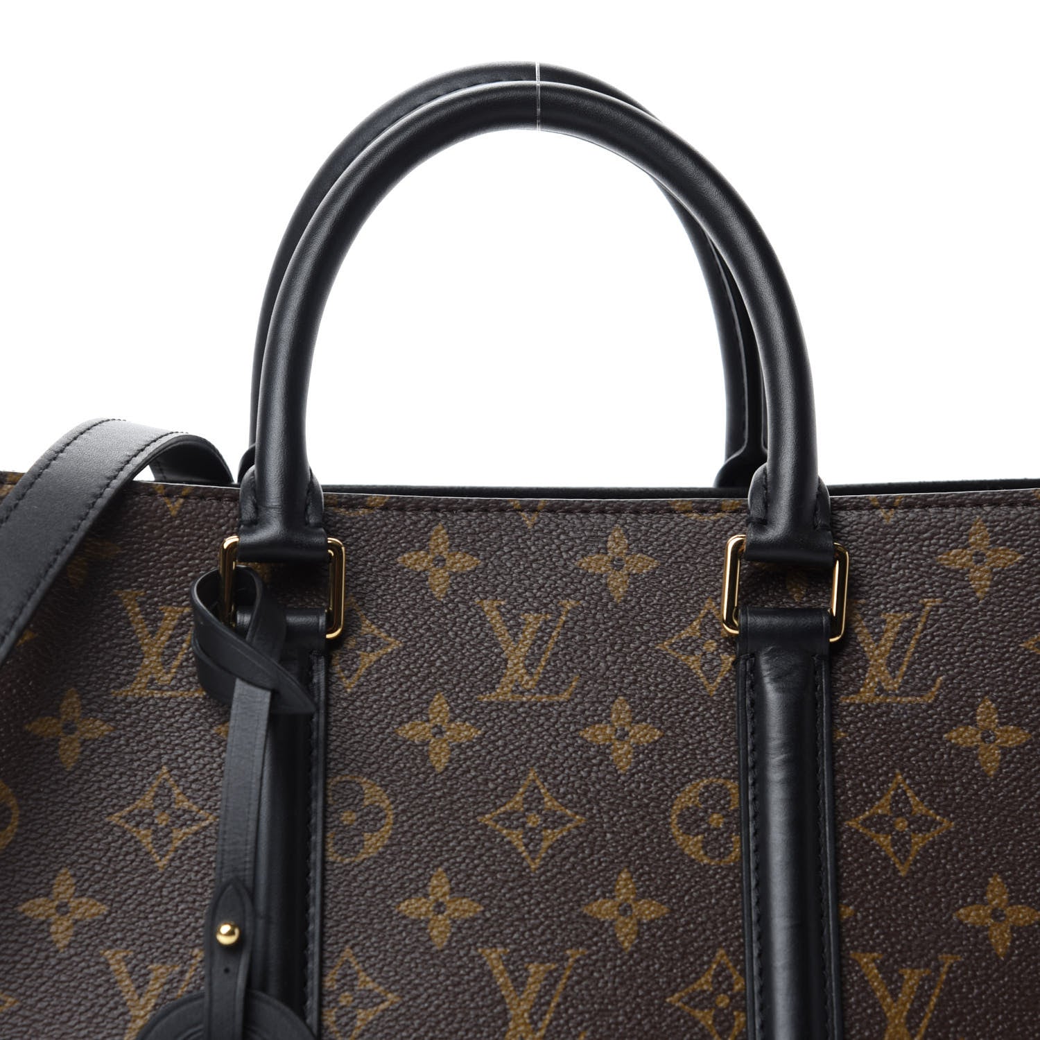 Louis Vuitton Monogram Soufflot MM Black 10 of 10