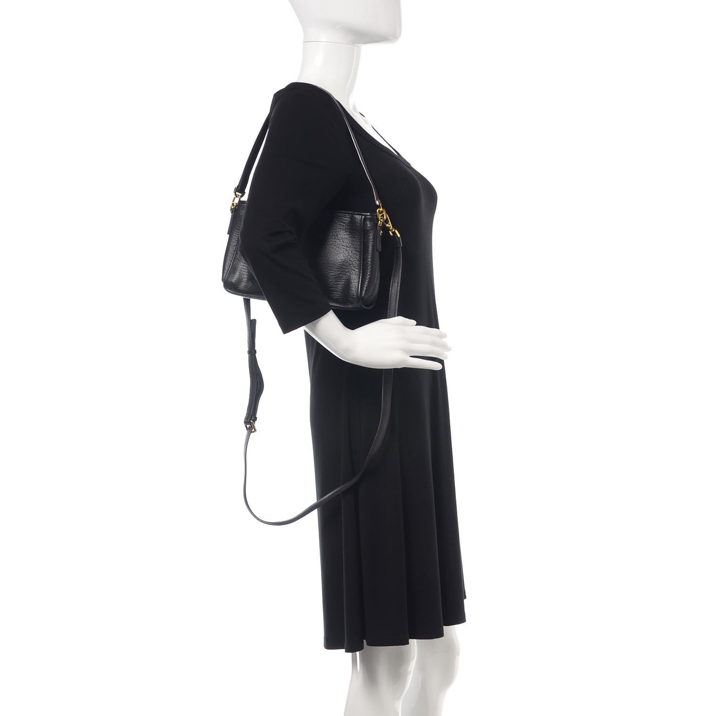 Visetos Mini Crossbody Bag Black
