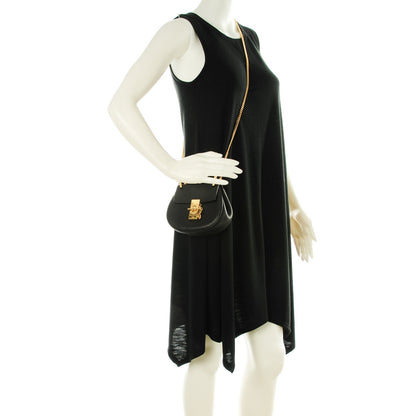Chloe Grained Lambskin Nano Drew Shoulder Bag Black 2 of 7