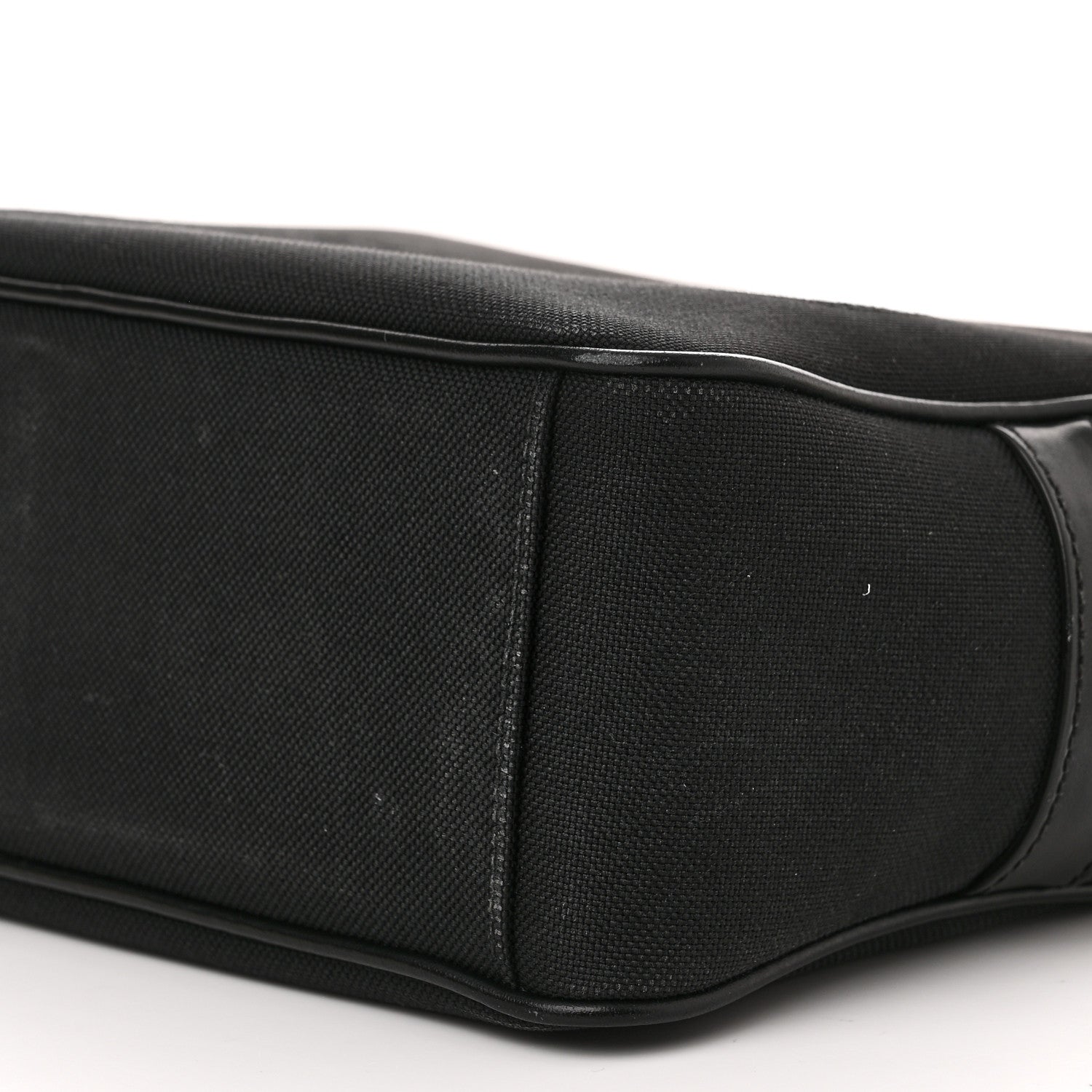 Prada Jacquard Logo Camera Bag Black 10 of 10