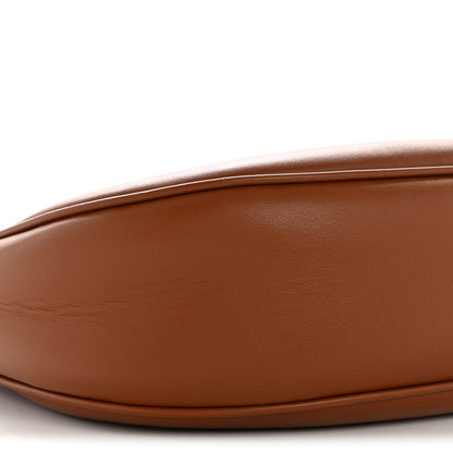 Celine Smooth Calfskin Medium Strap Ava Triomphe Shoulder Bag Tan 10 of 12