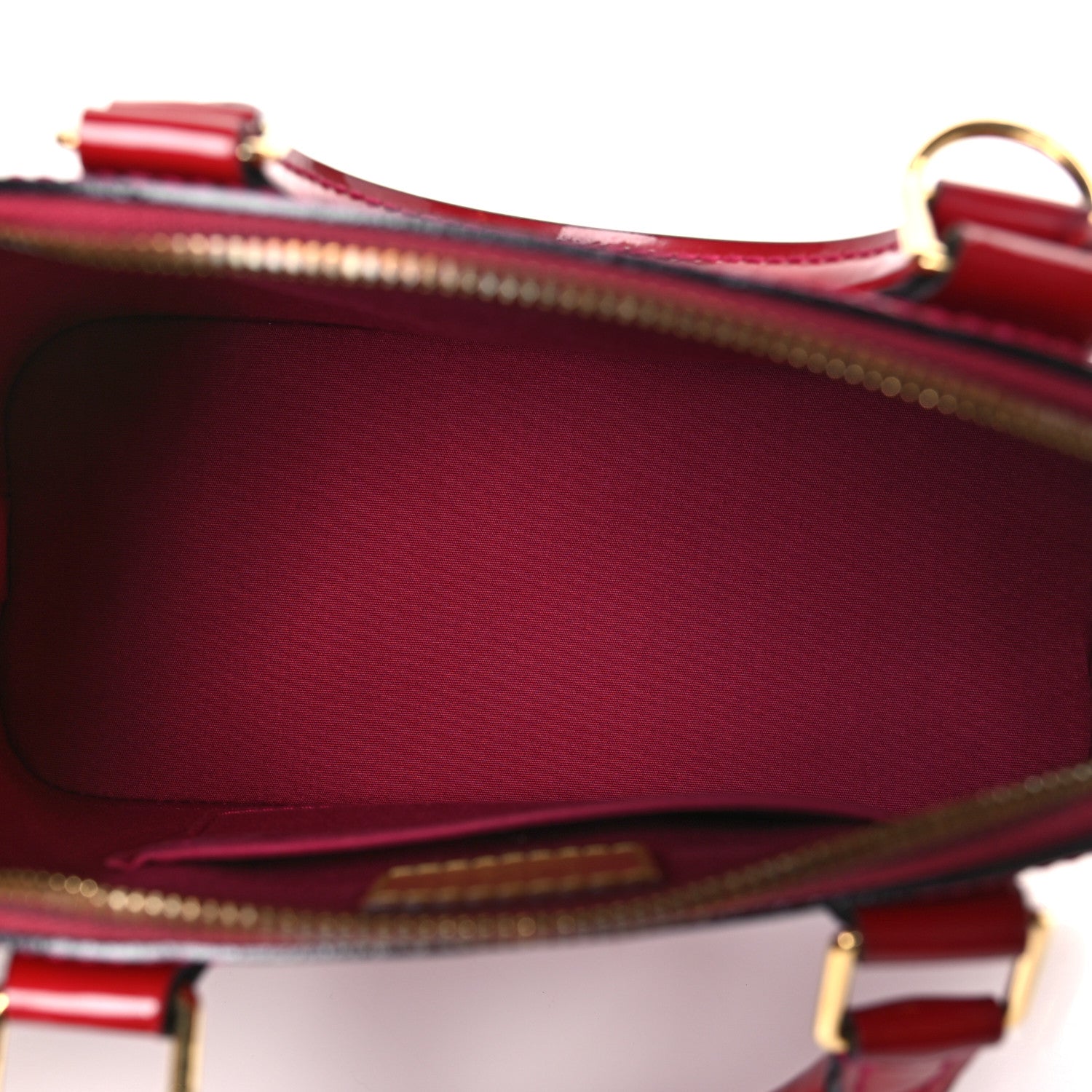 Louis Vuitton Vernis Alma BB Rose Indien 5 of 8