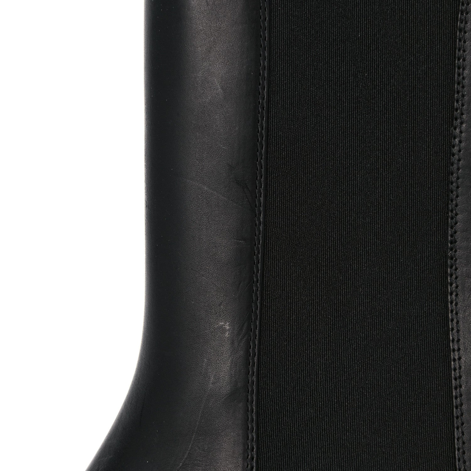 Bottega Veneta Calfskin The Tire Chelsea Boots 38.5 Black 8 of 13