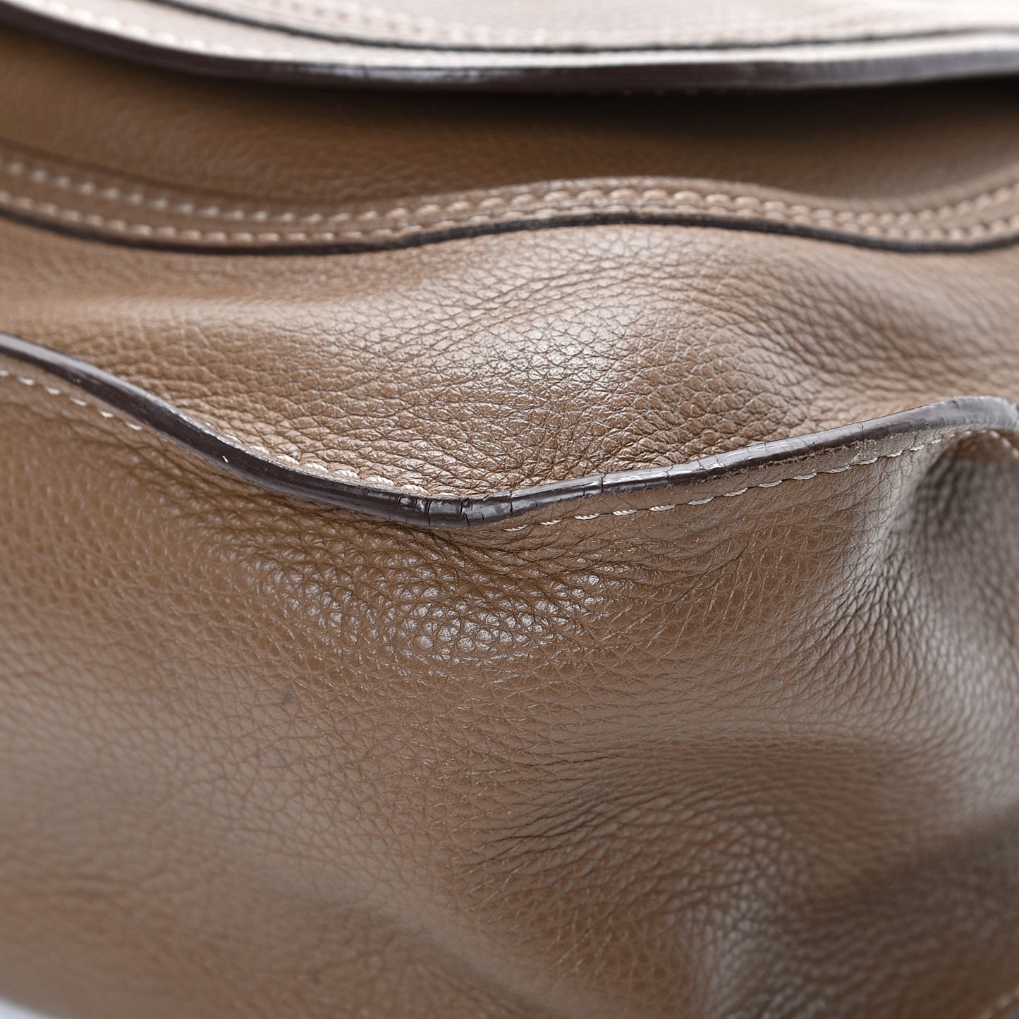 Calfskin Medium Marcie Satchel Barbour Khaki