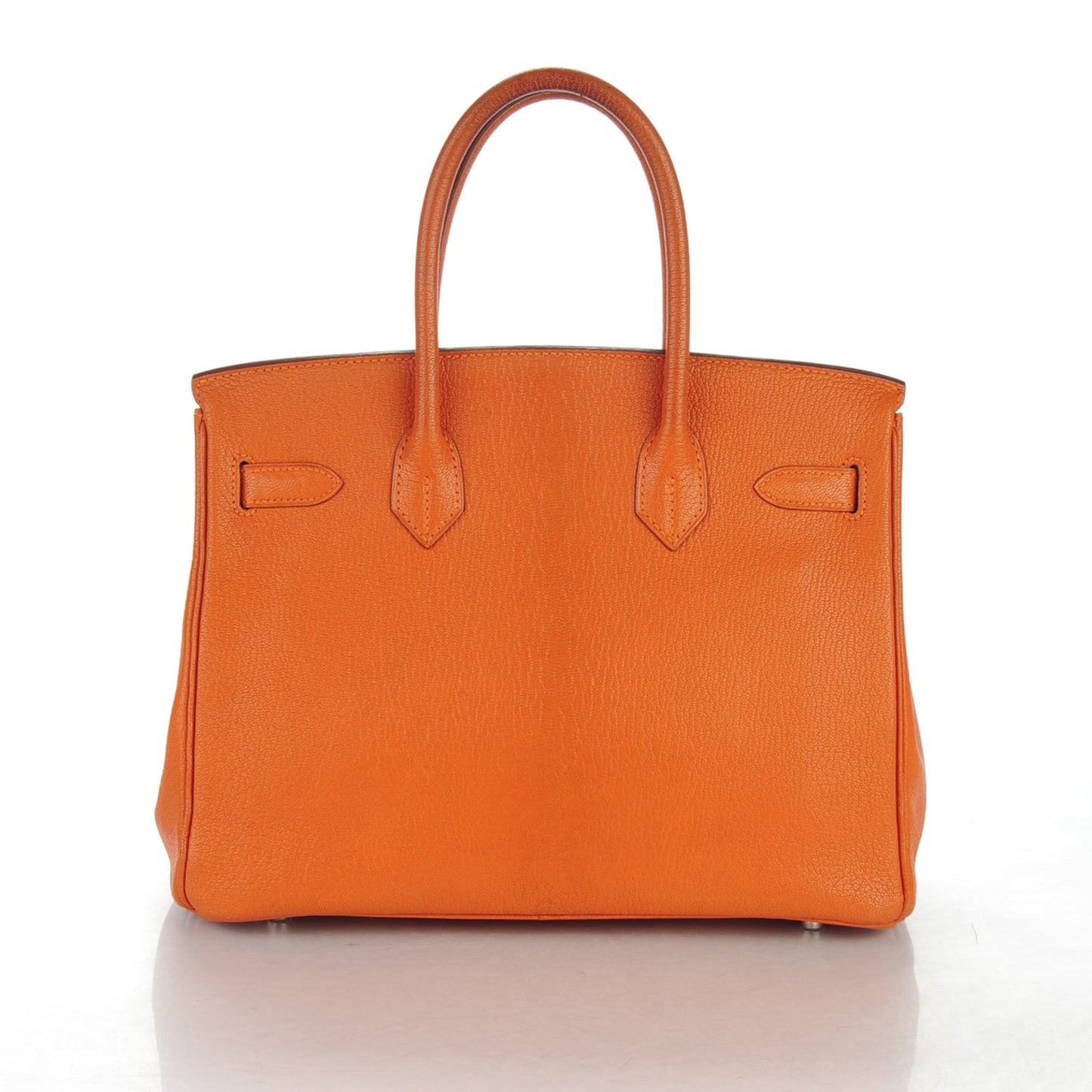 Chevre de Coromandel Birkin 30 Potiron
