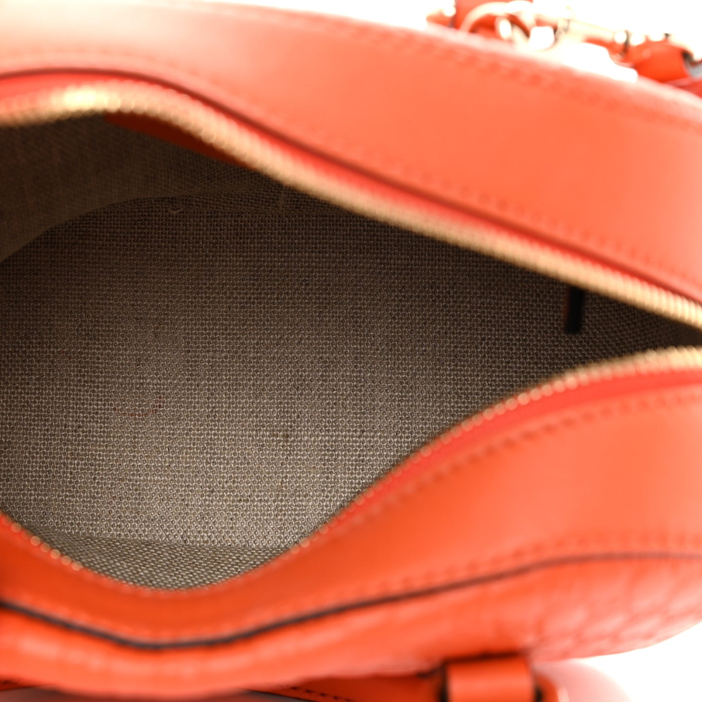 Soft Microguccissima Small Crossbody Bag Sun Orange