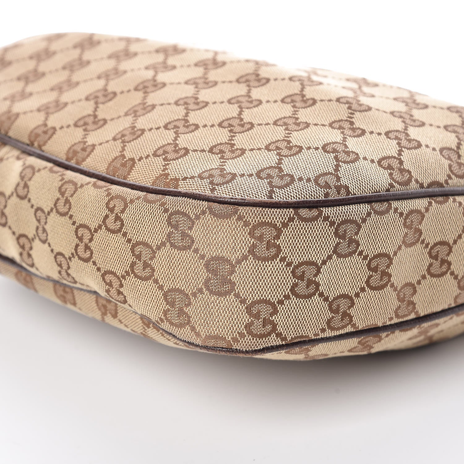 Gucci Monogram Medium Charmy Hobo Dark Brown 9 of 18