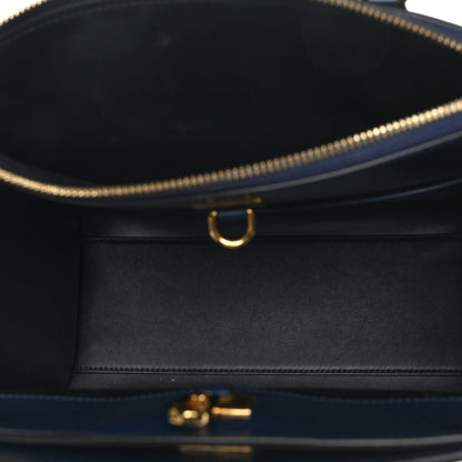 Louis Vuitton Calfskin Monogram Striped City Steamer PM Blue 5 of 8