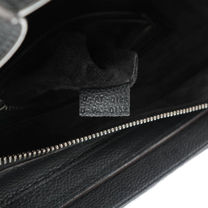 Celine Drummed Calfskin Micro Luggage Black 8 of 8
