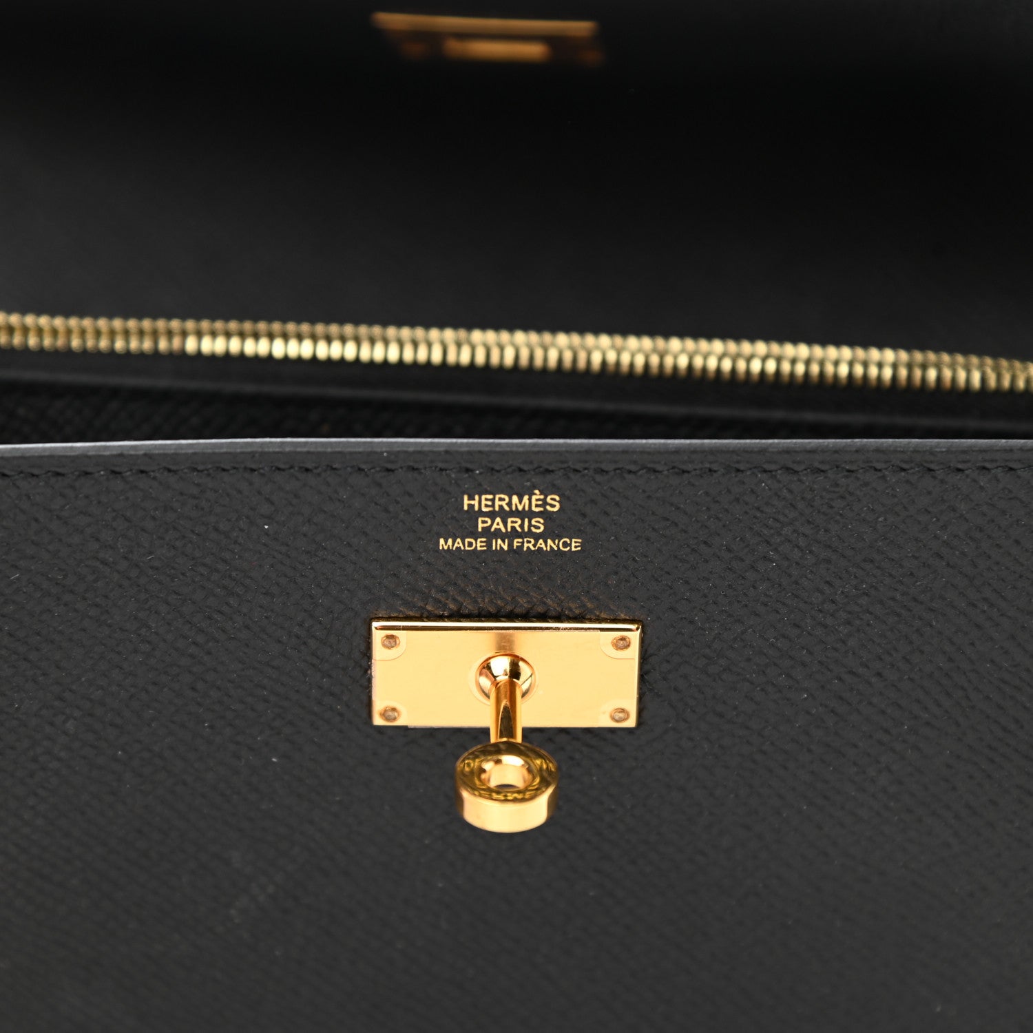 Hermes Epsom Kelly Longue Wallet Black 6 of 8