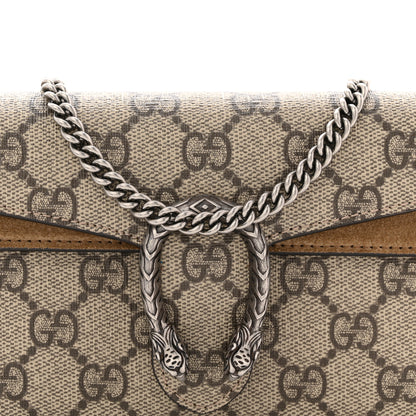 Gucci GG Supreme Monogram Super Mini Dionysus Shoulder Bag Taupe 7 of 11
