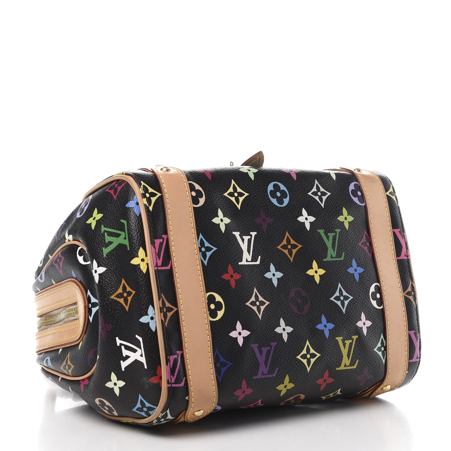 Louis Vuitton Monogram Multicolor Priscilla Black 4 of 10