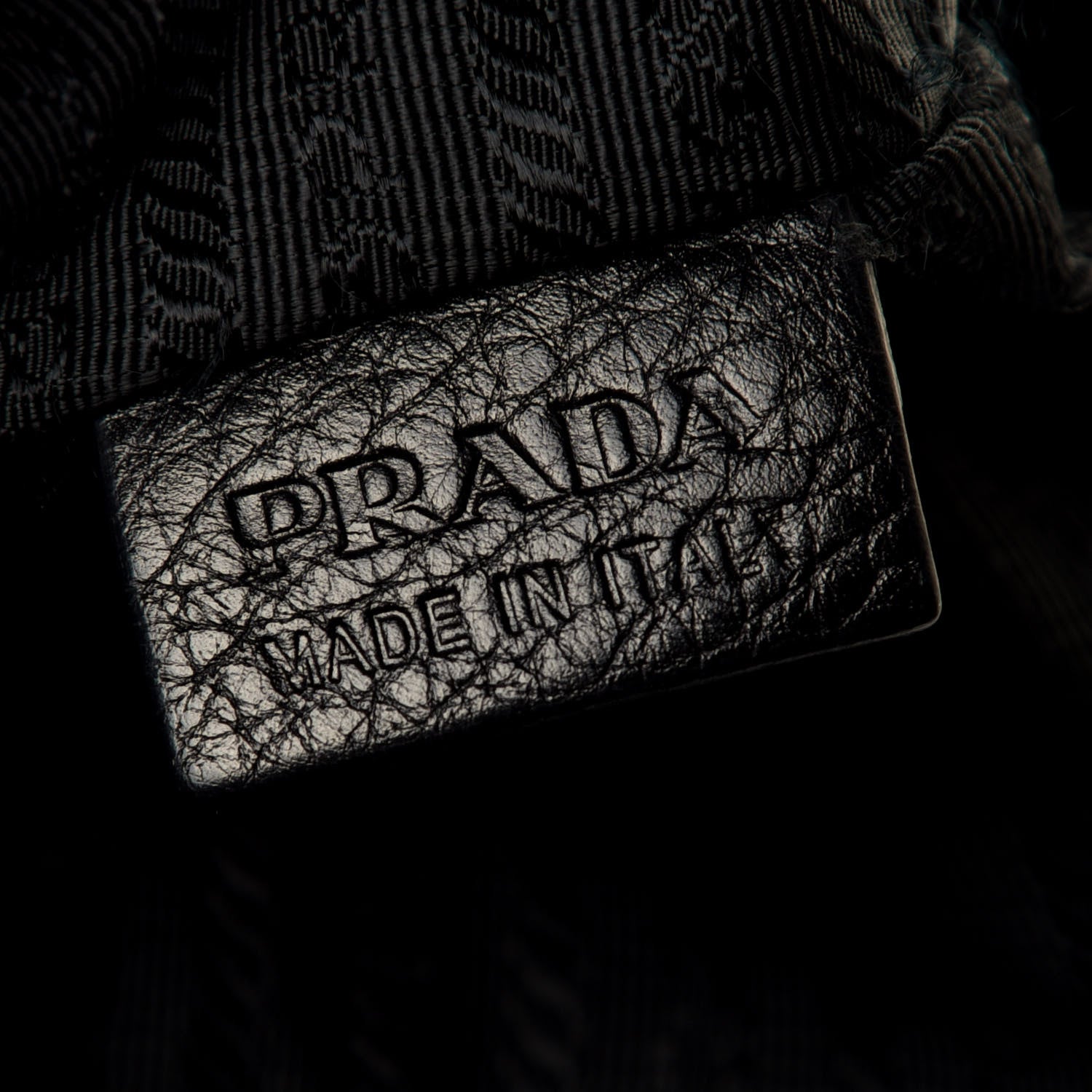 Prada Vitello Daino Hobo Black 6 of 11