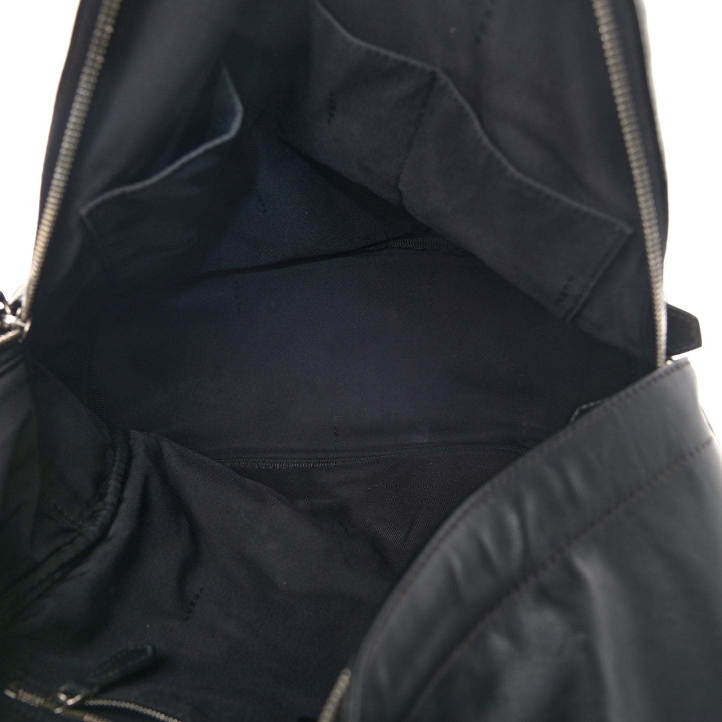 Vitello Century Elaphe Monster Eyes Backpack Black Roccia