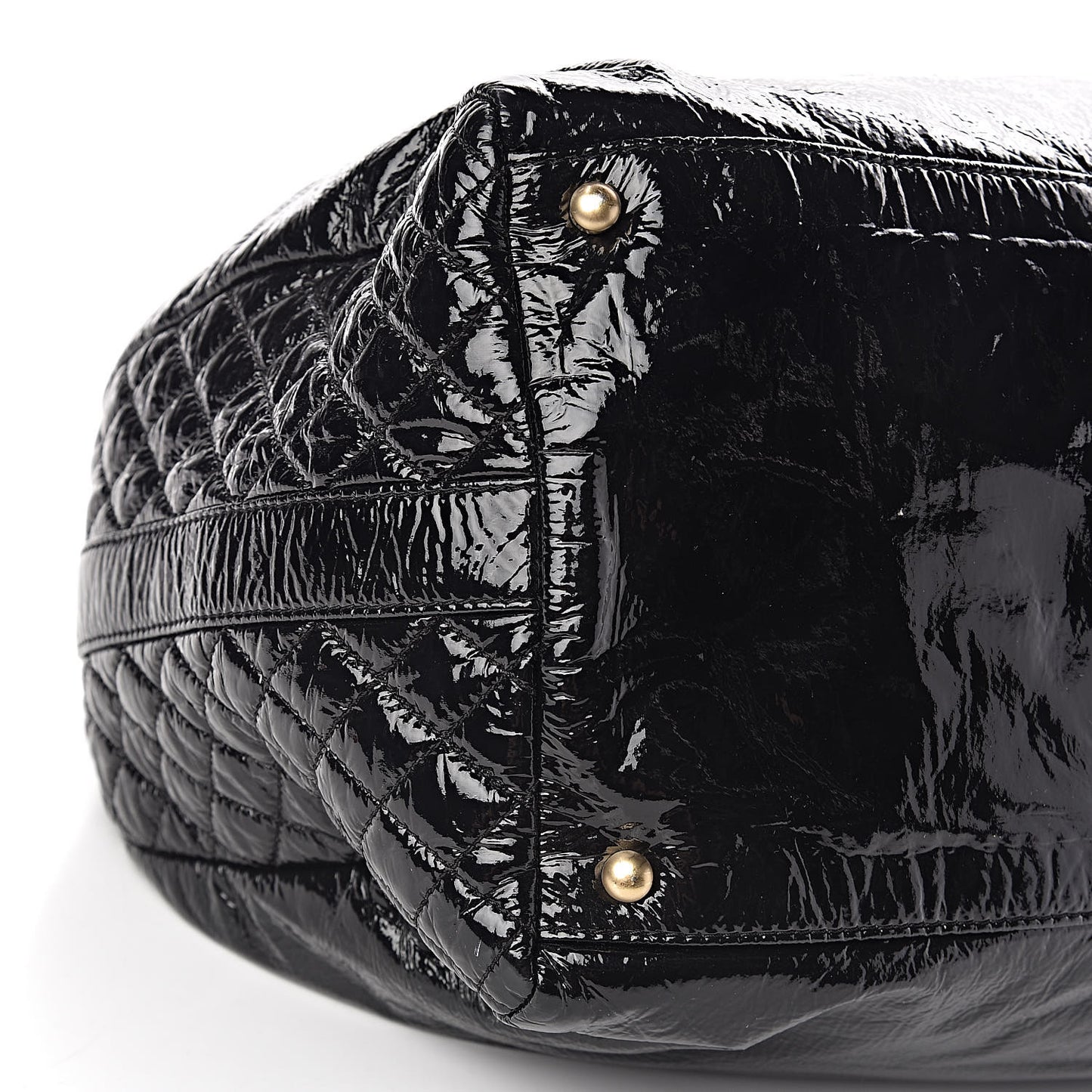 Vinyl XXL Rock and Chain Bowler Black