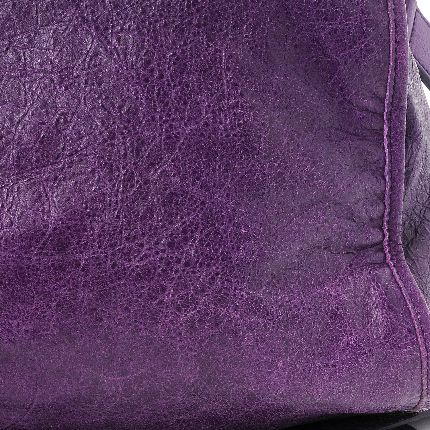 Balenciaga Agneau Classic Hardware Kraft Dark Violet 10 of 13