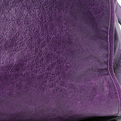 Balenciaga Agneau Classic Hardware Kraft Dark Violet 10 of 13