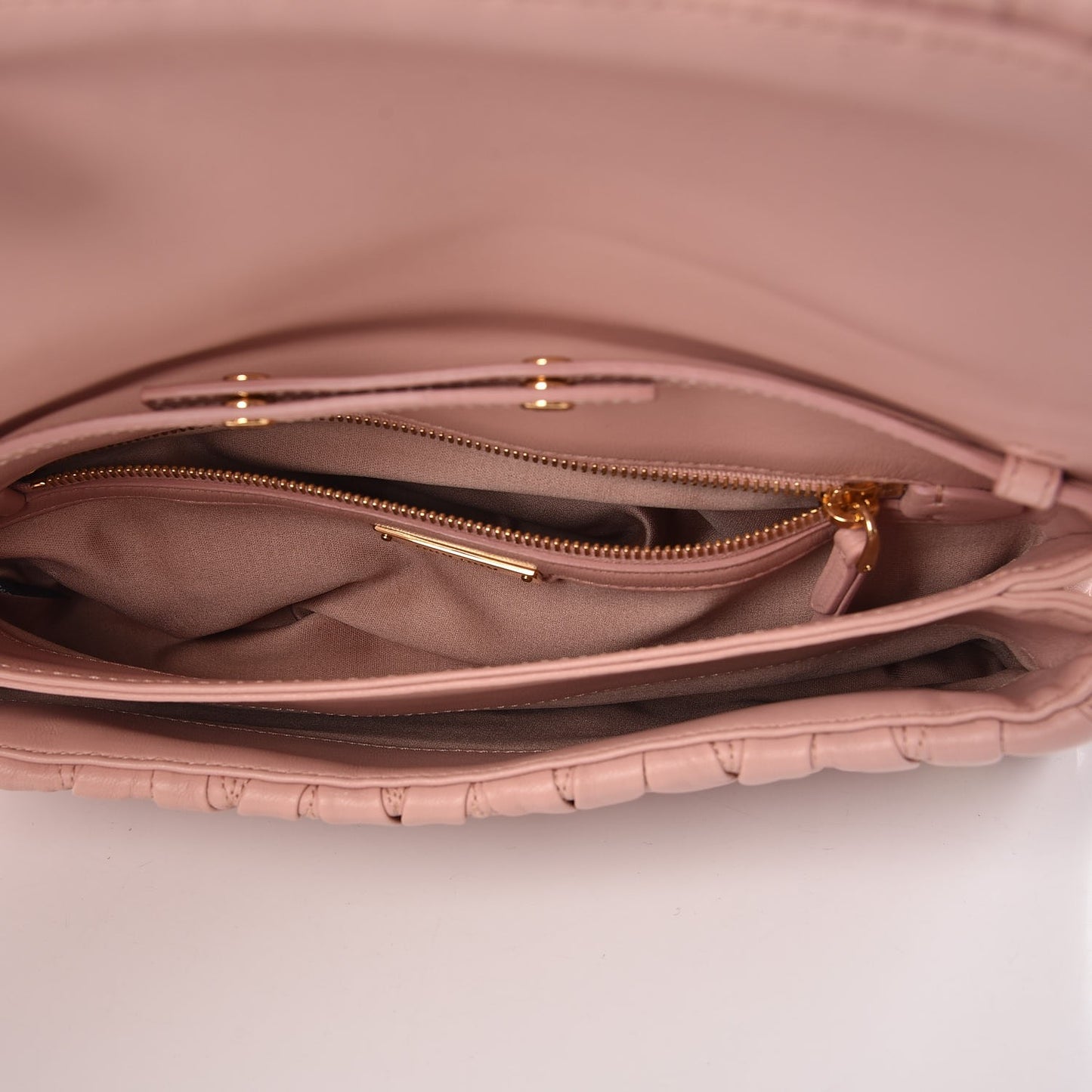 Nappa Matelasse Clutch Orchidea