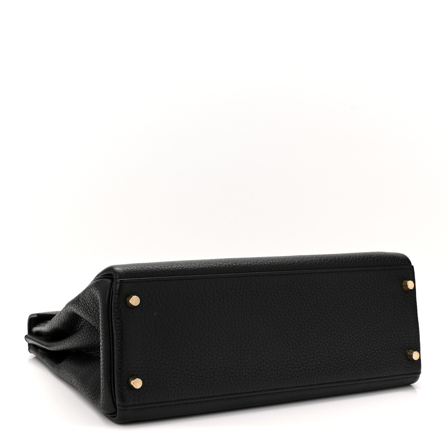 Hermes Taurillon Clemence Kelly Retourne 32 Black 4 of 11
