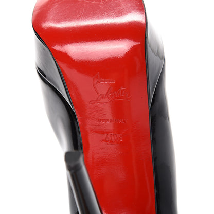 Christian Louboutin Patent Bianca 140 Pumps 40.5 Black 7 of 13