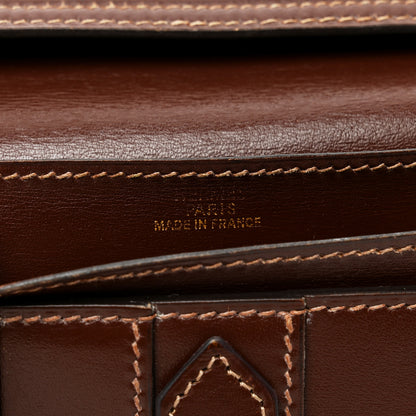 Hermes Box Bearn Gusset Wallet Havane 6 of 9