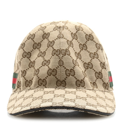 Gucci Monogram Web Baseball Hat M Beige Cocoa 3 of 9