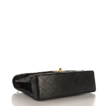 Chanel Lambskin Quilted Medium Double Flap Black 4 of 10