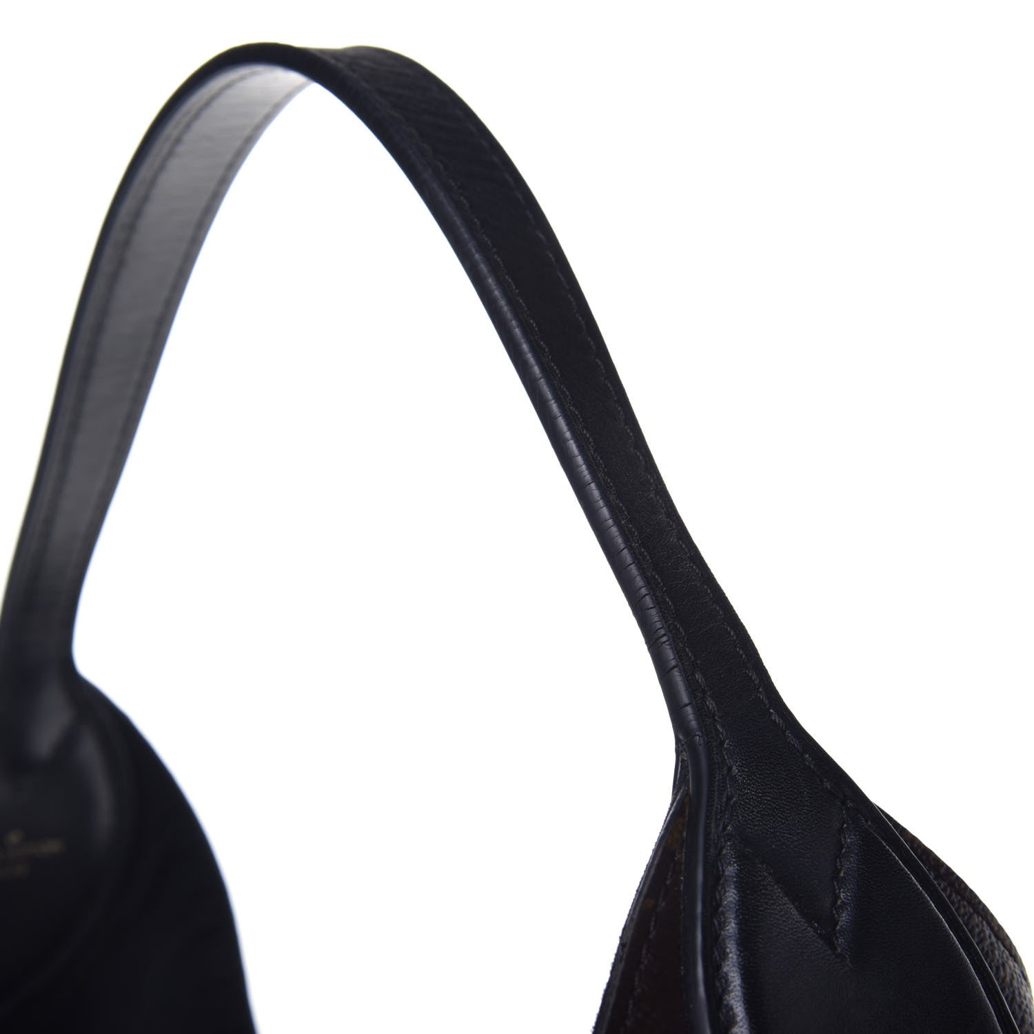 Louis Vuitton Monogram Flower Hobo Black 9 of 10