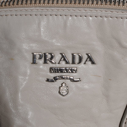 Prada Nappa Antique Handbag Ghiaccio 7 of 7