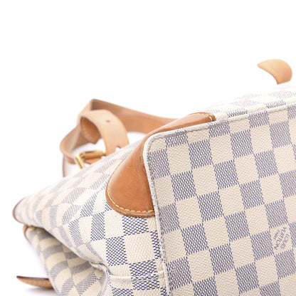 Louis Vuitton Damier Azur Hampstead MM 7 of 13