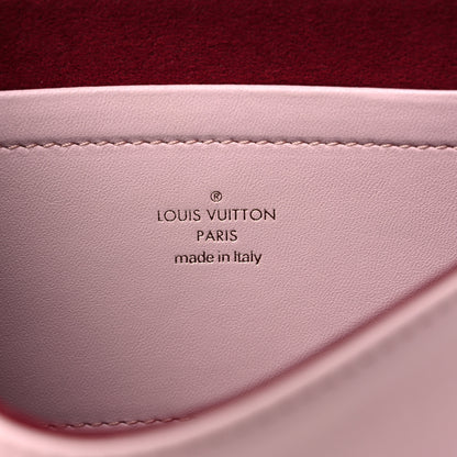 Louis Vuitton Lambskin Embossed Monogram Pochette Coussin Rose 6 of 9