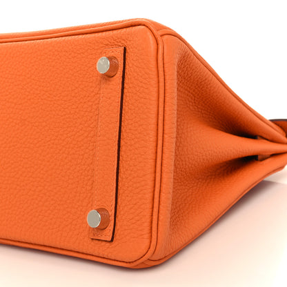 Hermes Togo Birkin 25 Orange 10 of 11