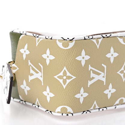 Louis Vuitton Monogram Giant Beach Pouch Kaki 8 of 9