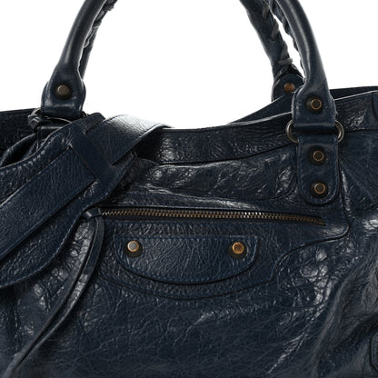 Balenciaga Agneau Classic Hardware City Bleu Obscur 9 of 11