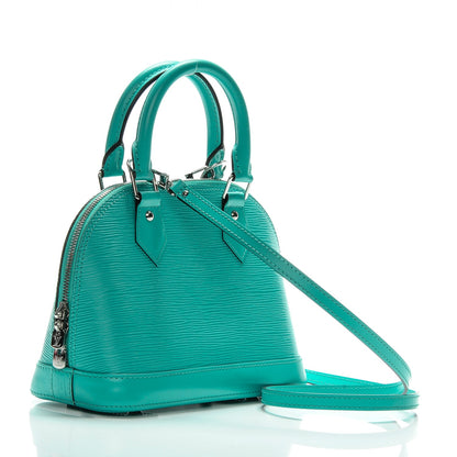 Louis Vuitton Epi Alma BB Turquoise 3 of 7