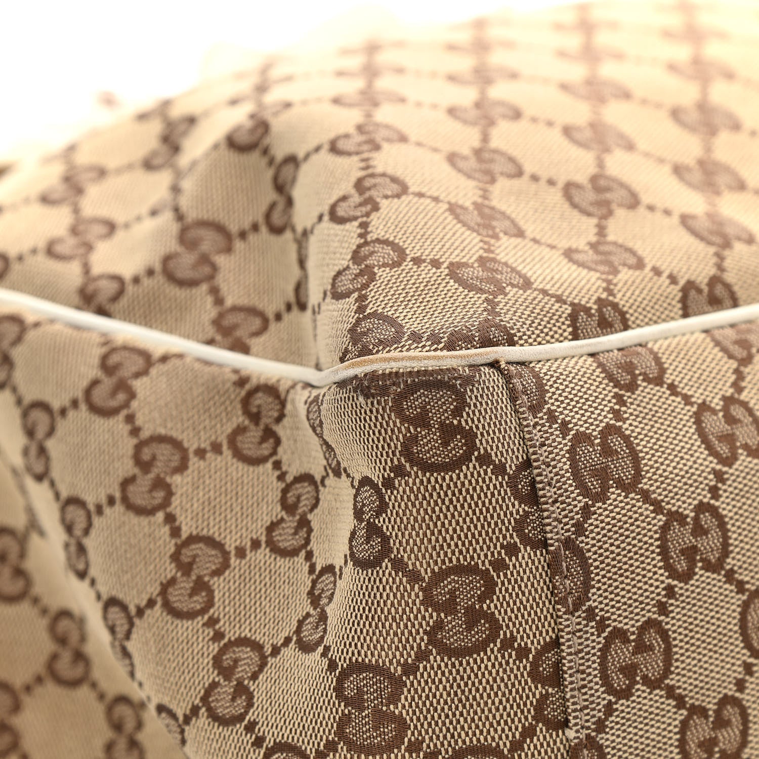 Gucci Monogram Large Positano Tote Off White 8 of 19