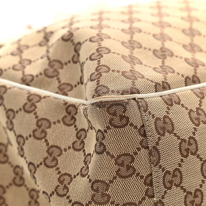 Gucci Monogram Large Positano Tote Off White 8 of 19