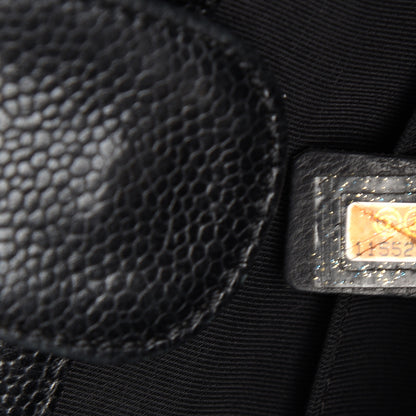 Chanel Caviar Quilted Petit Shopping Tote PST Black 6 of 13