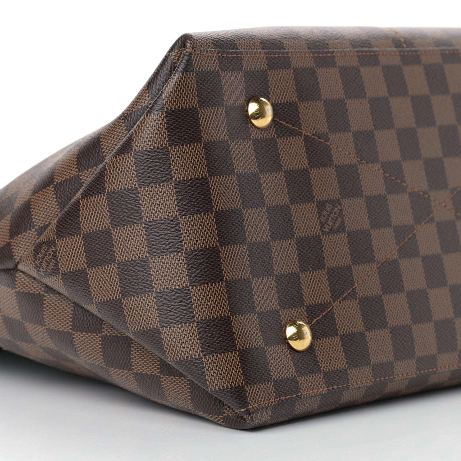Louis Vuitton Damier Ebene Calfskin Maida Khaki 5 of 11
