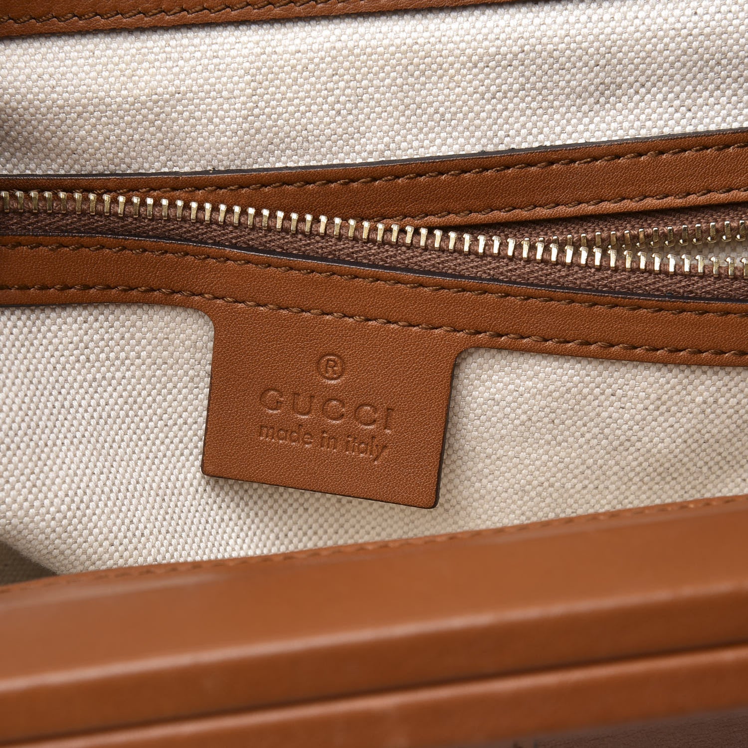 Gucci Calfskin Medium Bold Bamboo Top Handle Bag 6 of 17