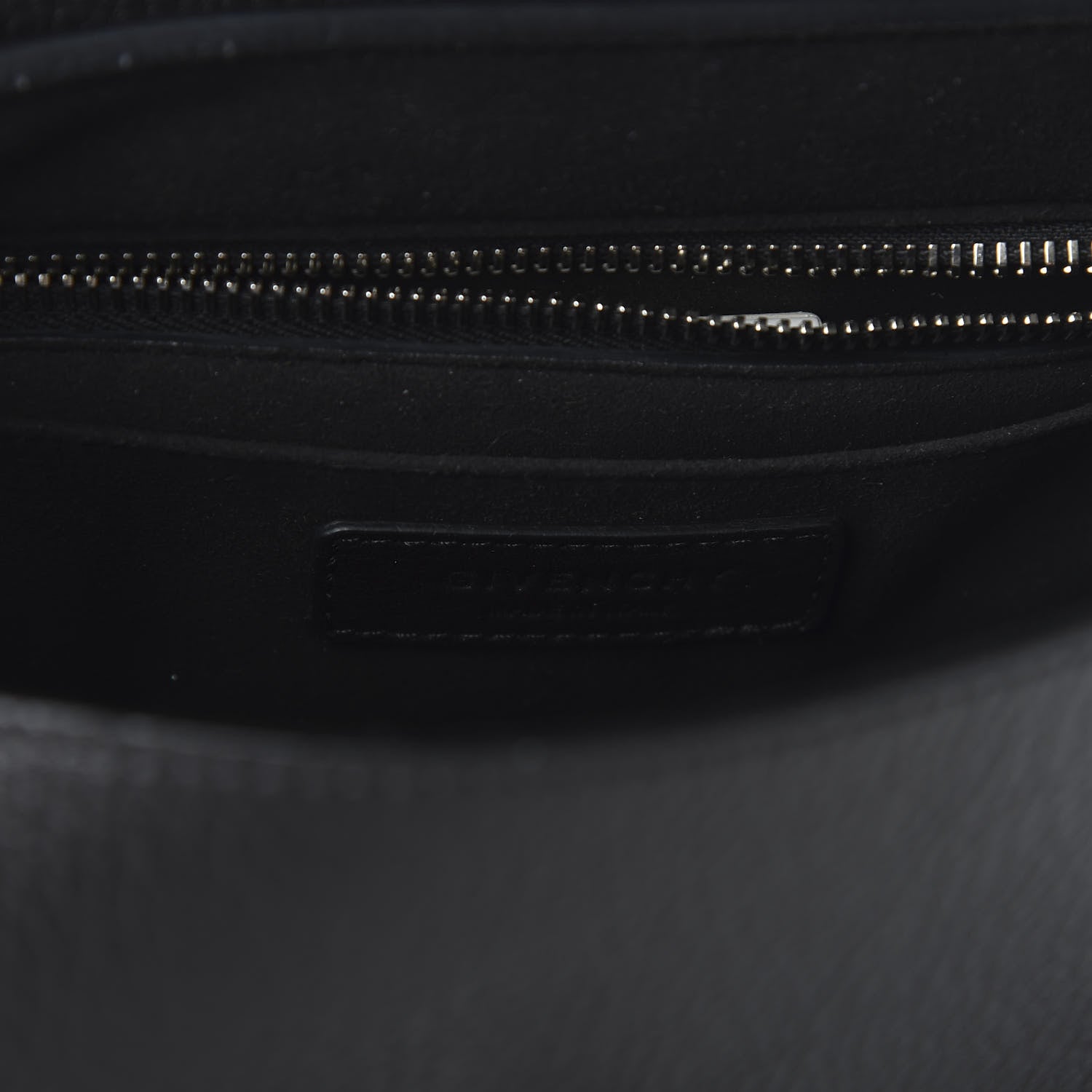 Givenchy Grained Calfskin Mini Shark Lock Satchel Black 8 of 9