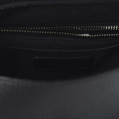 Givenchy Grained Calfskin Mini Shark Lock Satchel Black 8 of 9